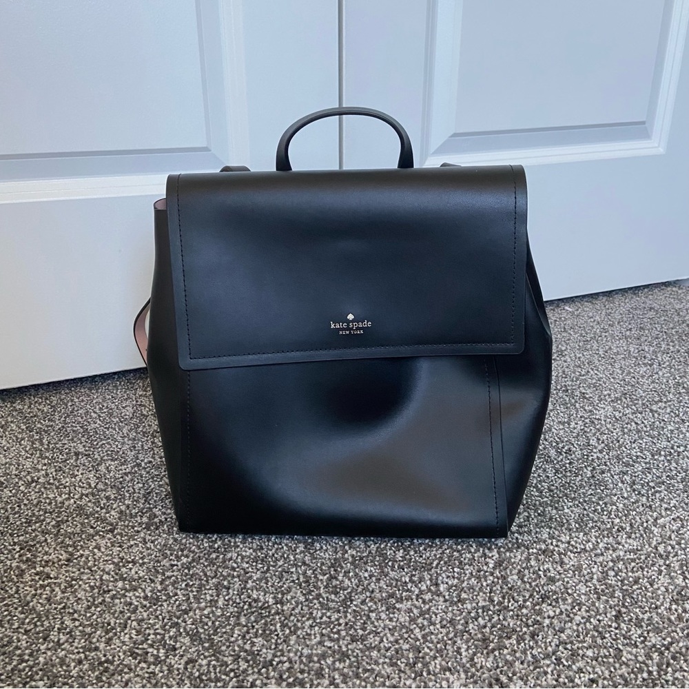 Kate Spade Black Backpack